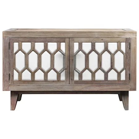 Oliver Wooden Retro Media Console